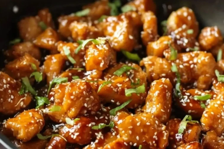 Honey Sesame Chicken 1