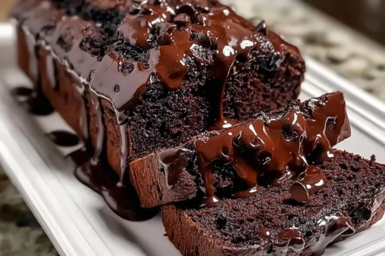 Hot Fudge Brownie Bread 1
