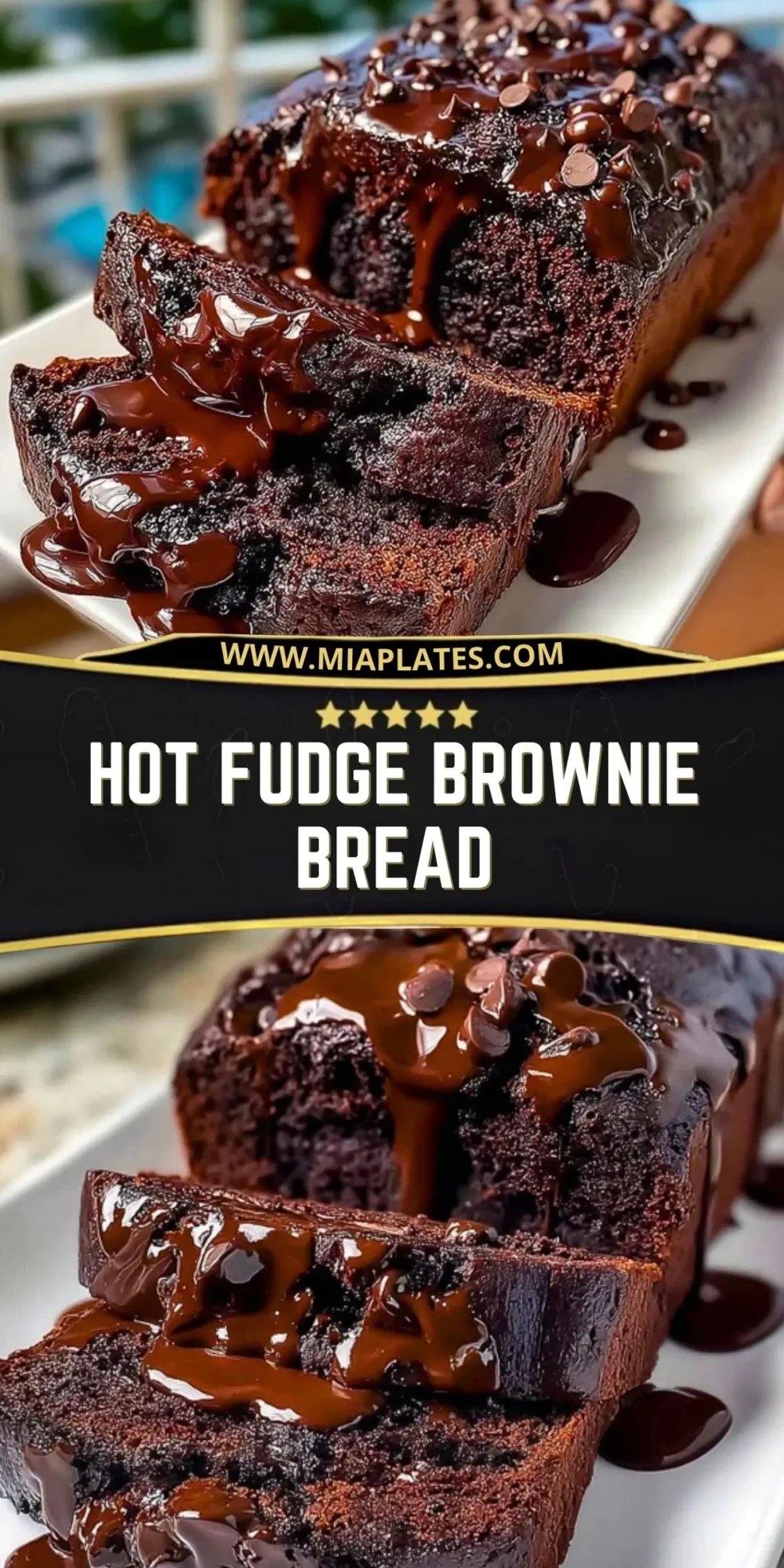 Hot Fudge Brownie Bread Pin 1