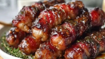 Irresistibly Sticky Pigs In Blankets