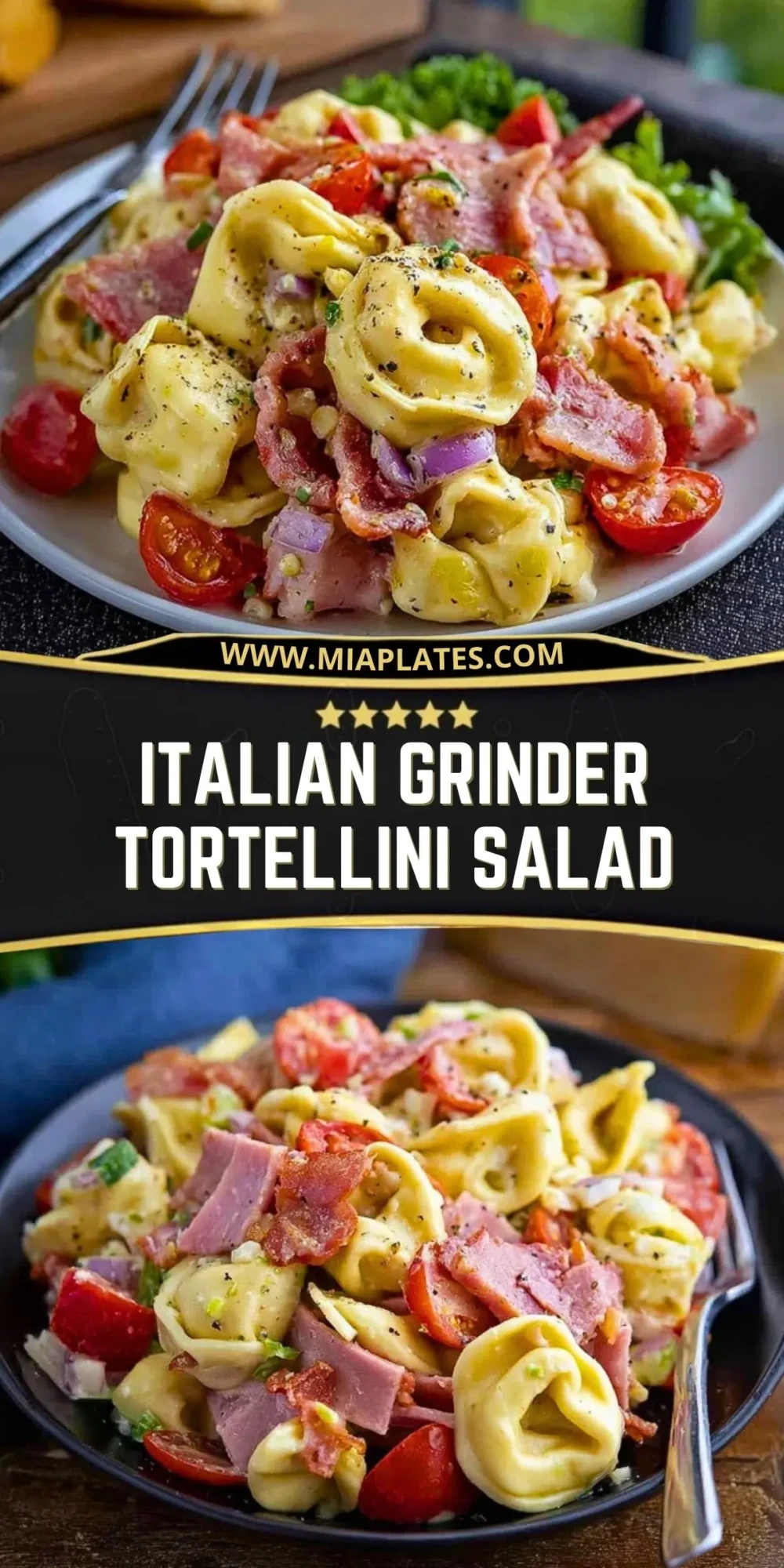 Italian Grinder Tortellini Salad (2)