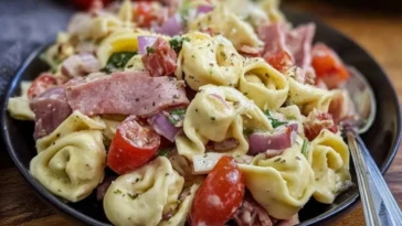 Italian Grinder Tortellini Salad