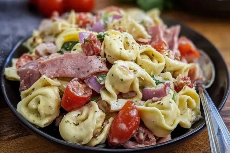 Italian Grinder Tortellini Salad