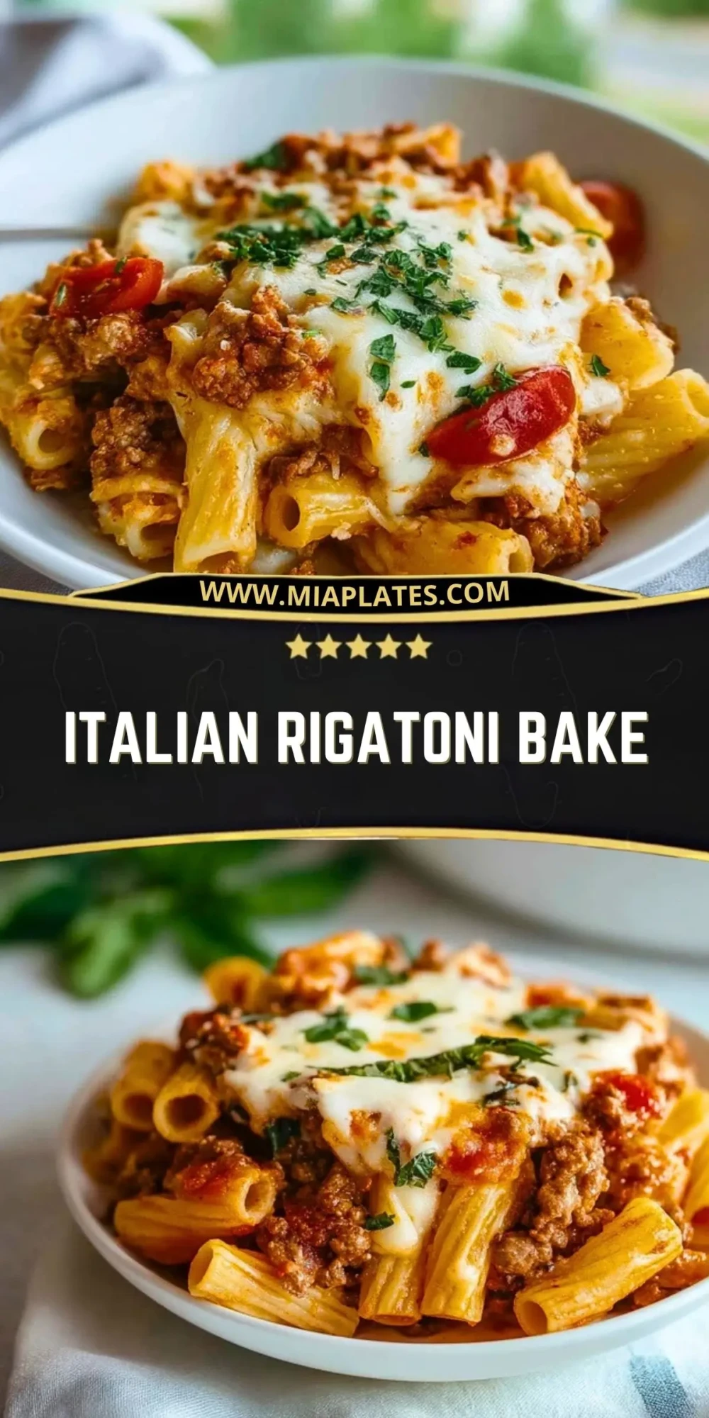 Italian Rigatoni Bake (2)