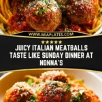 Juicy Italian Meatballs Taste Like Sunday Dinner at Nonna's (2)