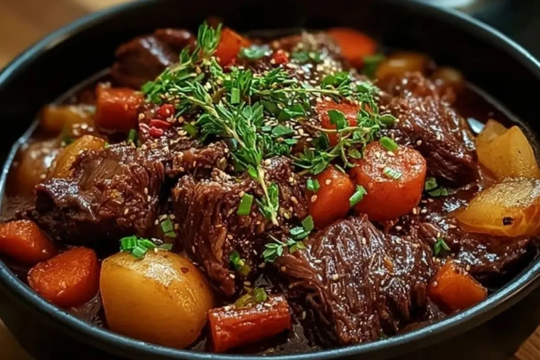 Korean Style Pot Roast