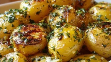Lemon Greek Potatoes