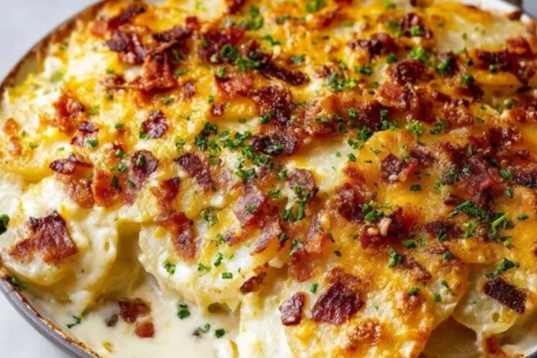 Loaded Scalloped Potatoes
