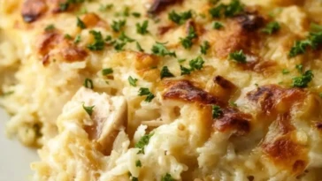 Mamaw's Chicken and Rice Casserole