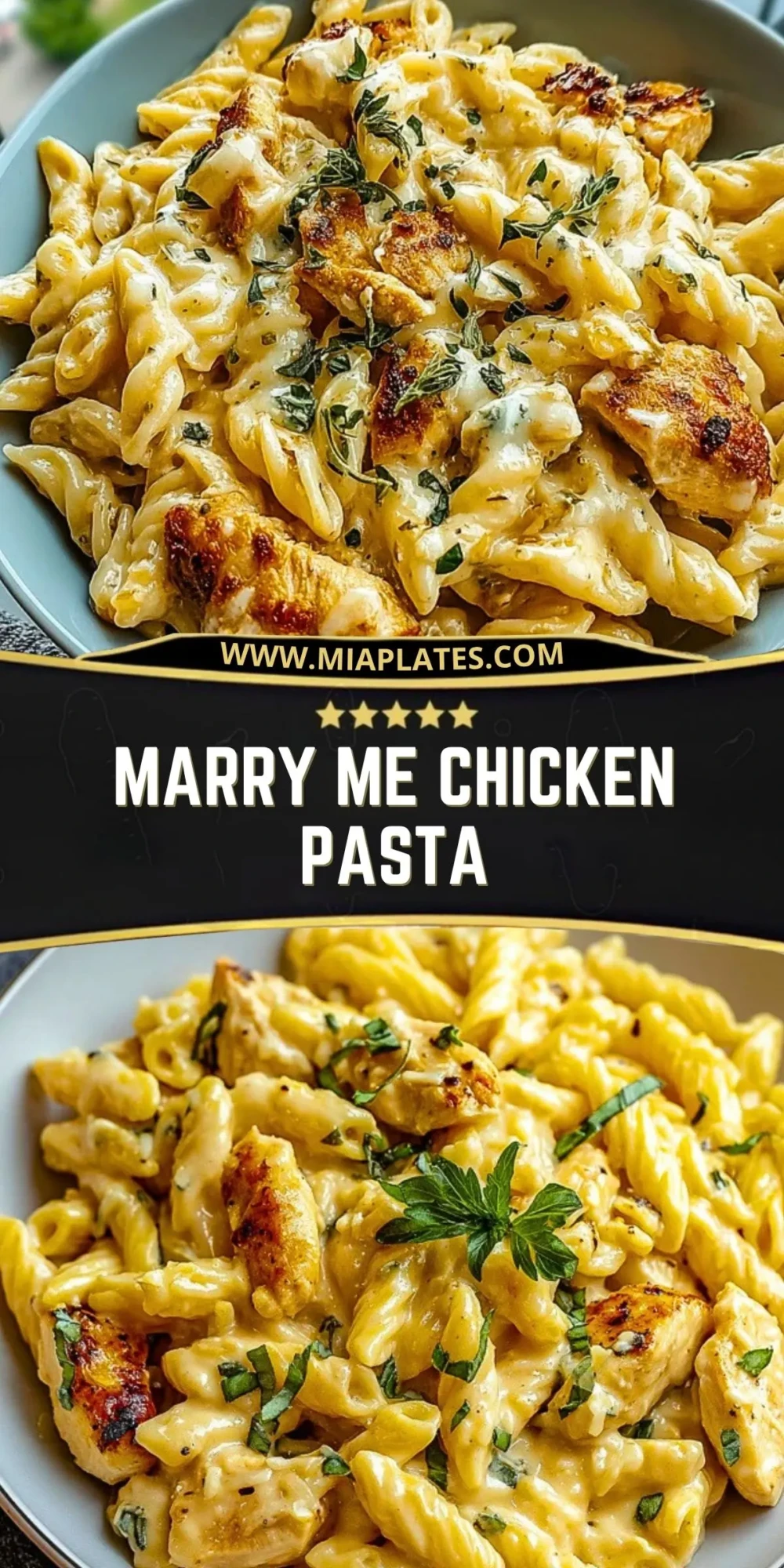 Marry Me Chicken Pasta Pin 1