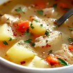 My Grandma's Secret Chicken Potato Soup