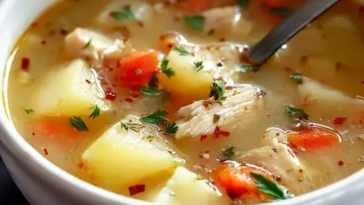 My Grandma's Secret Chicken Potato Soup