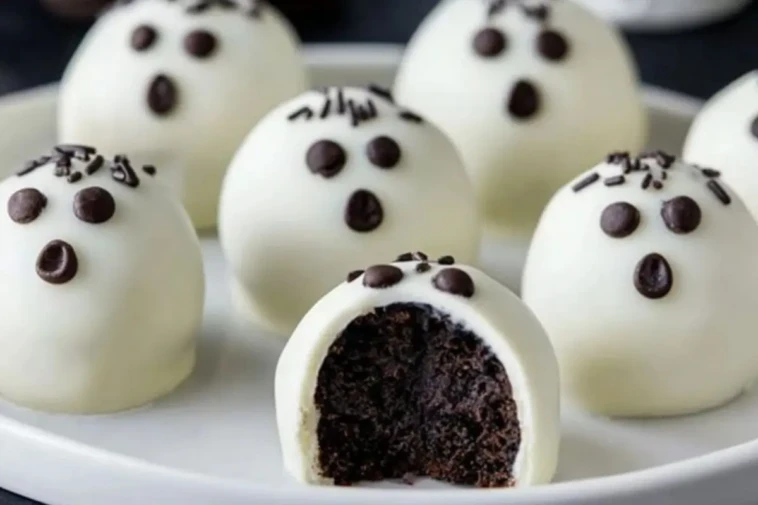 No-Bake Oreo Ghost Truffles 1