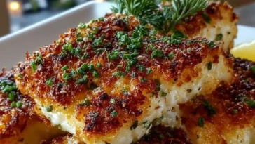 Parmesan Crusted Cod