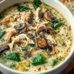 Rotisserie Chicken & Mushroom Soup