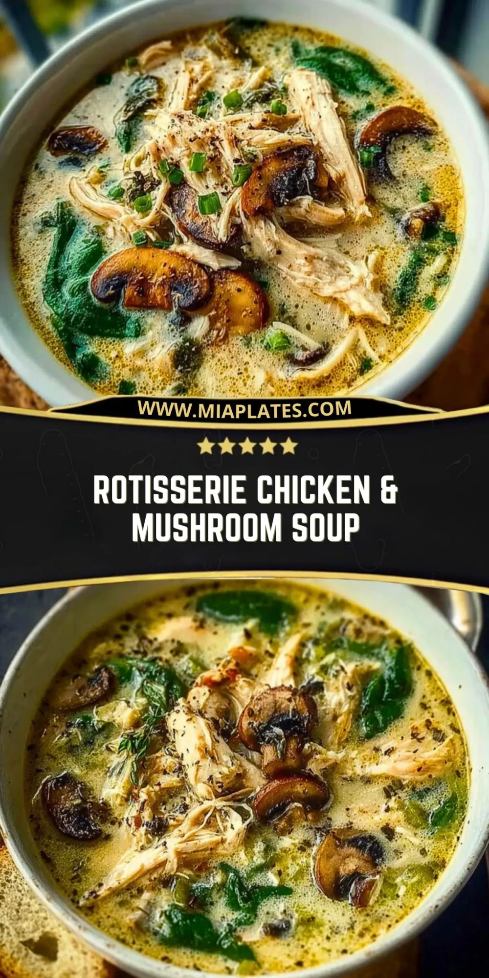Rotisserie Chicken & Mushroom Soup Pin 1