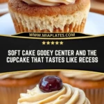 Soft Cake Gooey Center and the Cupcake That Tastes Like Recess Pin 1