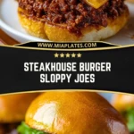 Steakhouse Burger Sloppy Joes Pin 1