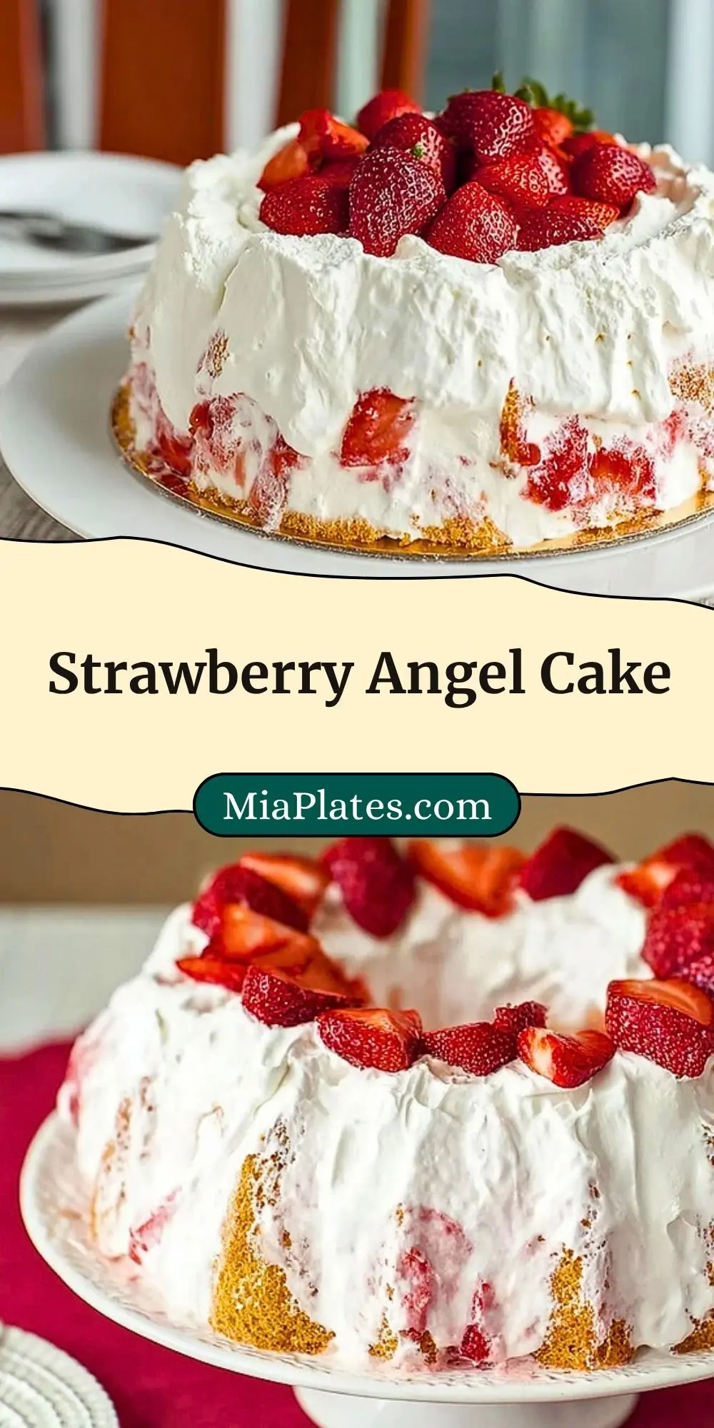 Strawberry Angel Cake Pin 2