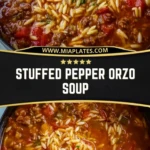 Stuffed Pepper Orzo Soup (3)