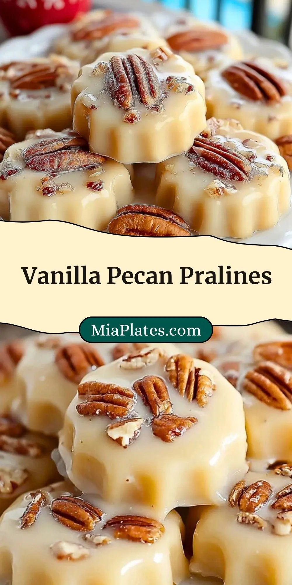 Vanilla Pecan Pralines Pin 2