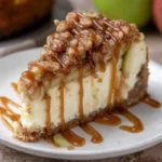 Apple Crisp Cheesecake