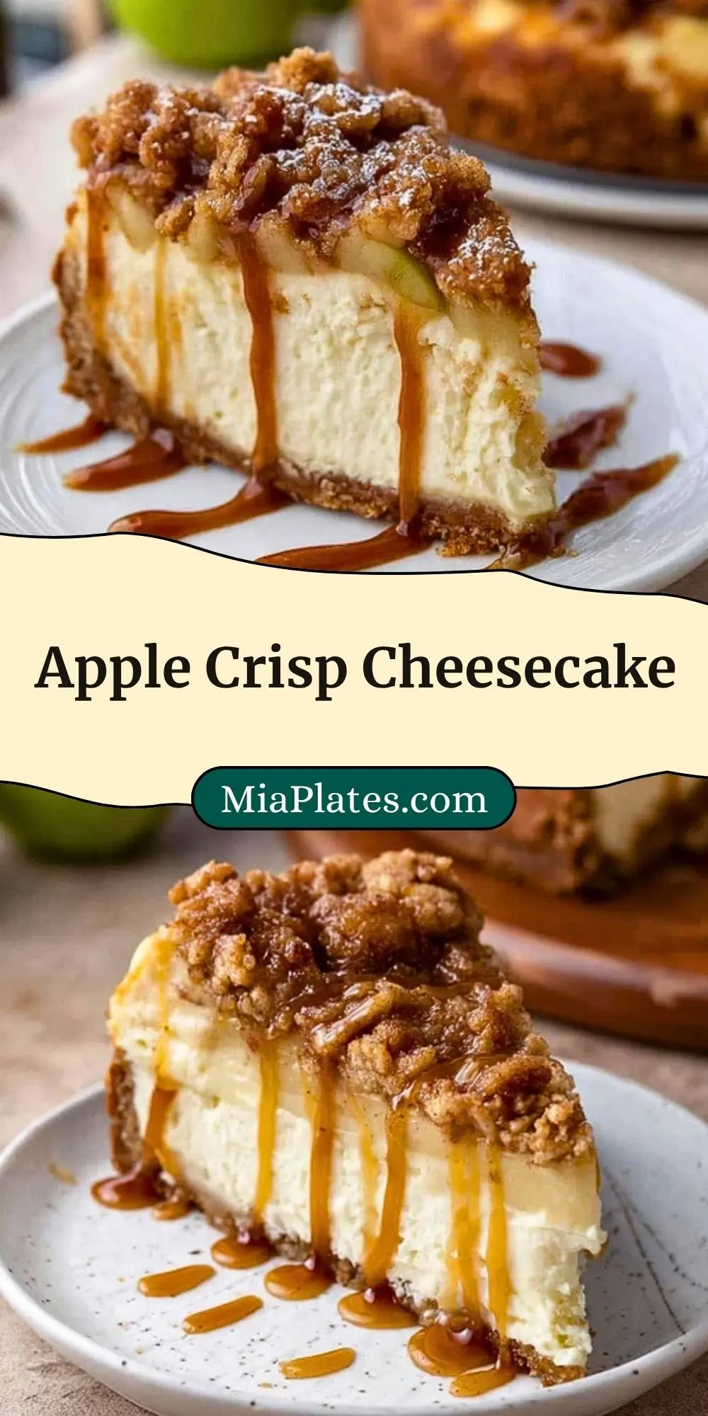 Apple Crisp Cheesecake (3)