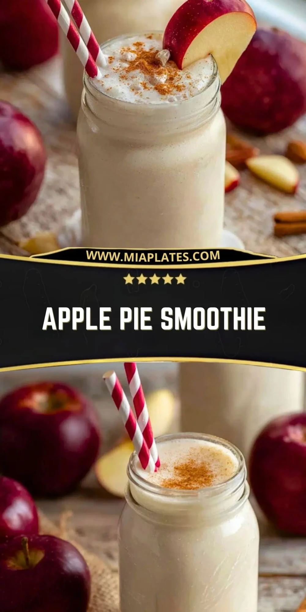 Apple Pie Smoothie Pin 1