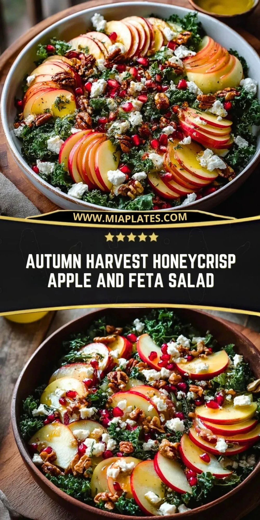 Autumn Harvest Honeycrisp Apple and Feta Salad (2)