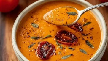 Best Creamy Roasted Garlic Tomato Soup