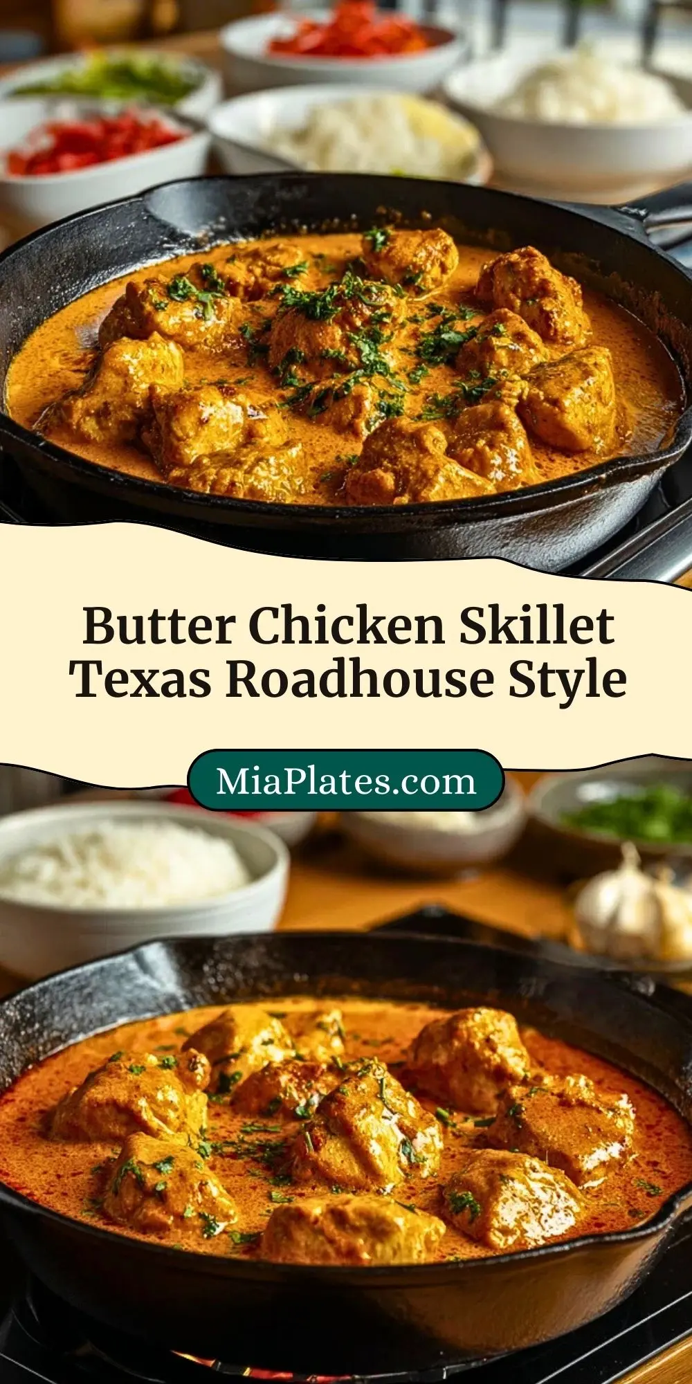 Butter Chicken Skillet Texas Roadhouse Style (3)
