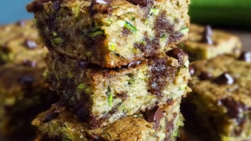 Chocolate Chip Zucchini Bars (3)