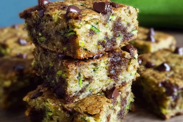 Chocolate Chip Zucchini Bars (3)
