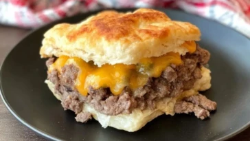 Chopped Cheeseburger Biscuits 1