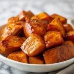 Cinnamon Butter Baked Sweet Potato