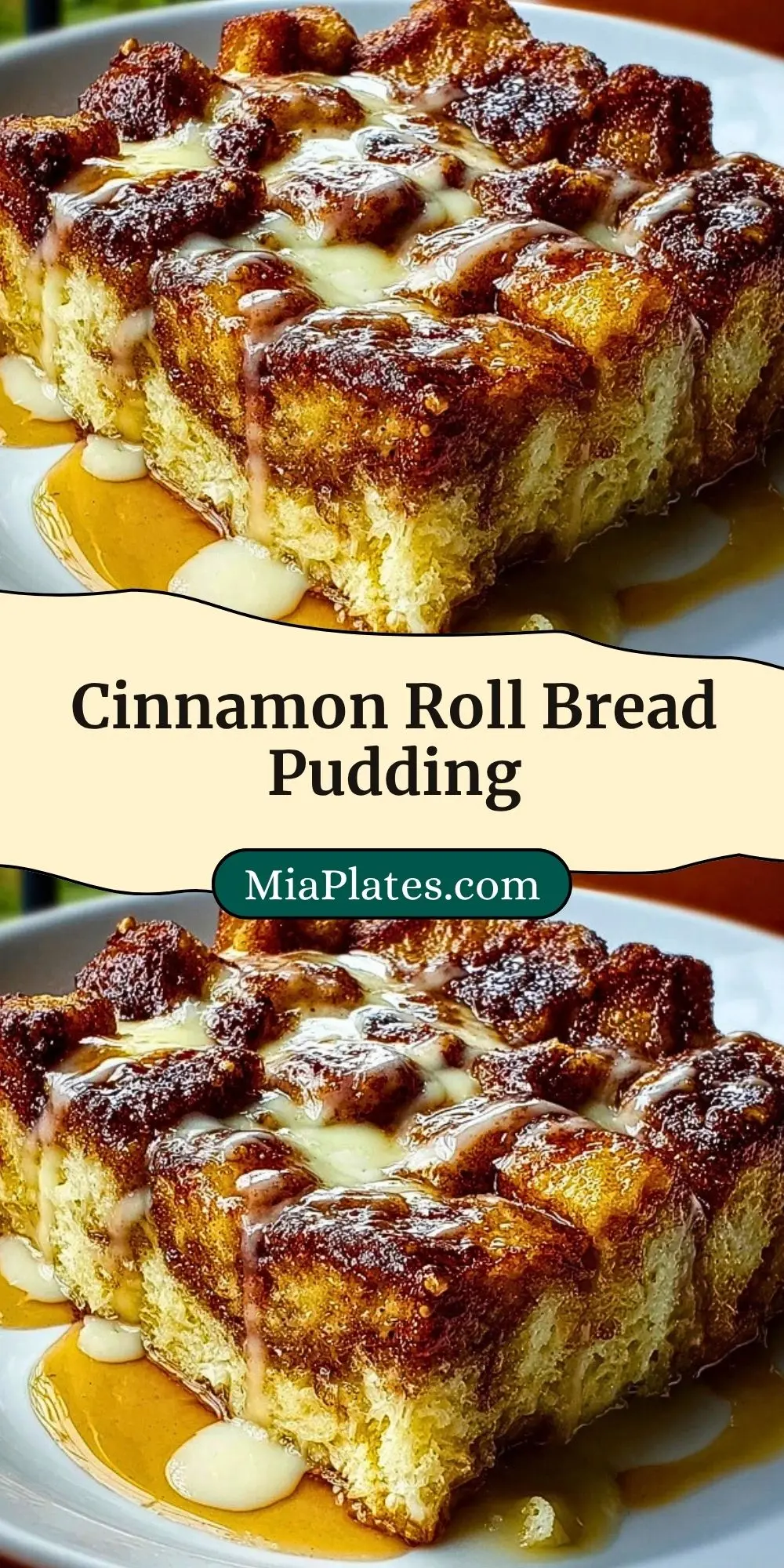 Cinnamon Roll Bread Pudding (3)