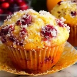 Citrus Orange Cranberry Muffins