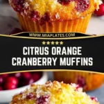 Citrus Orange Cranberry Muffins (2)