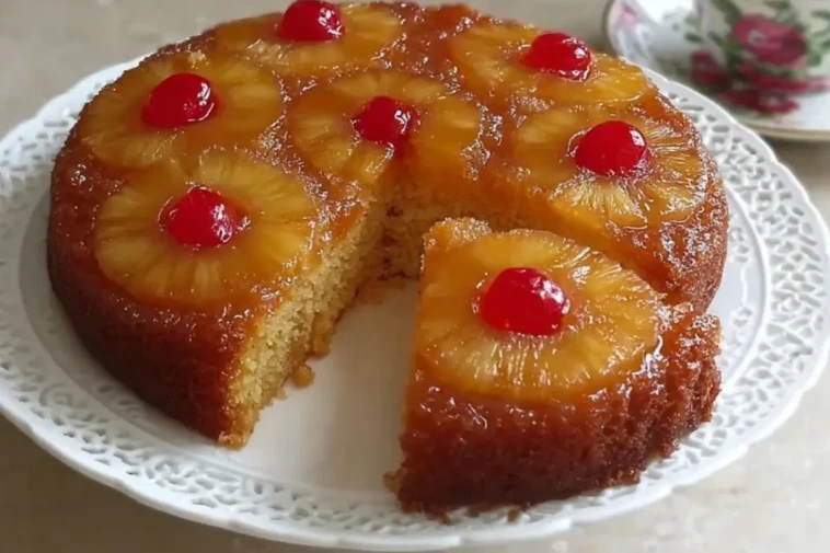 Classic Pineapple Upside Down Cake