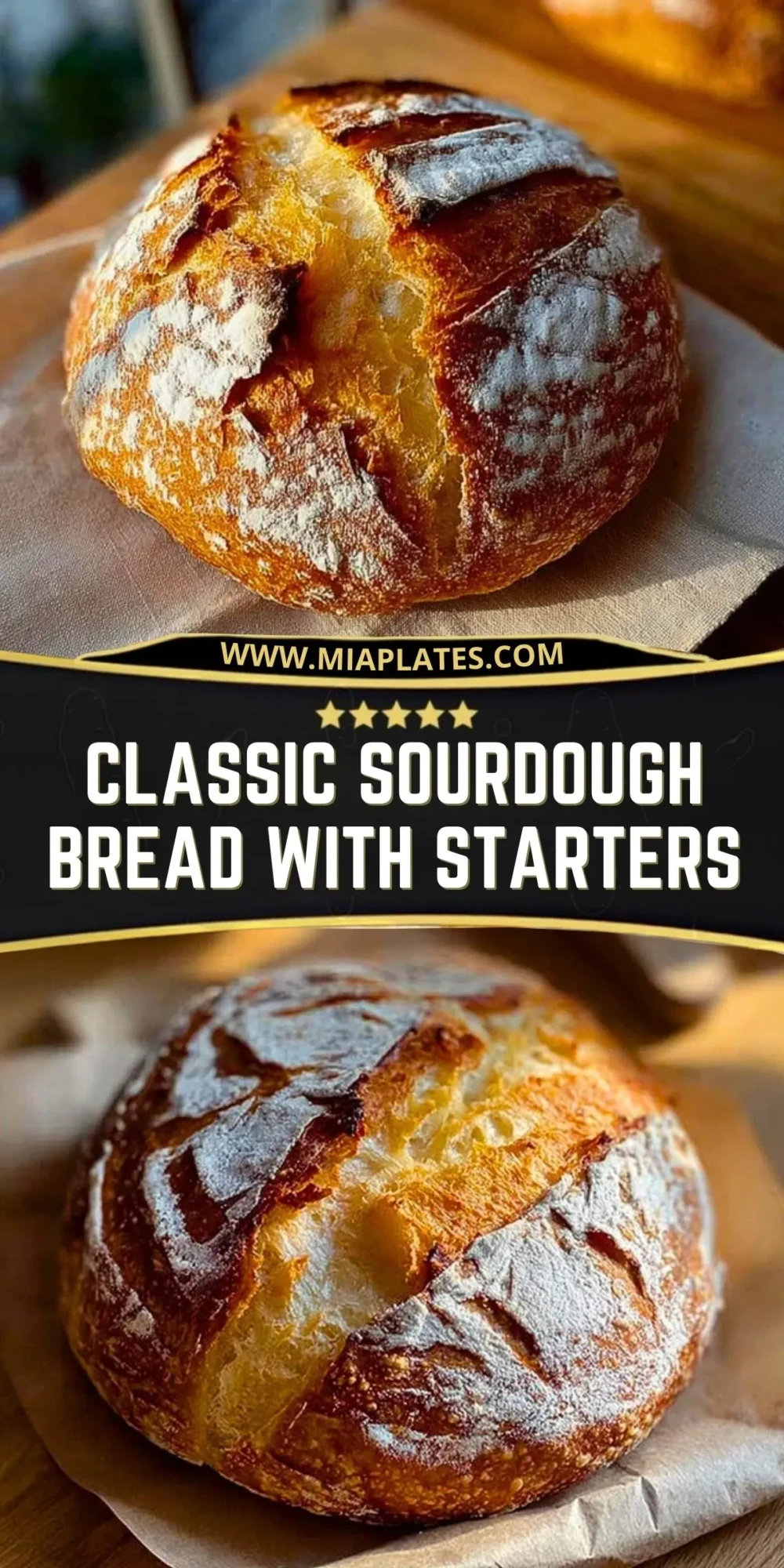 Classic Sourdough Bread With Starters (2)