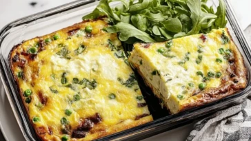 Cottage Cheese Egg Bake