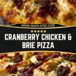 Cranberry Chicken & Brie Pizza Pin 1