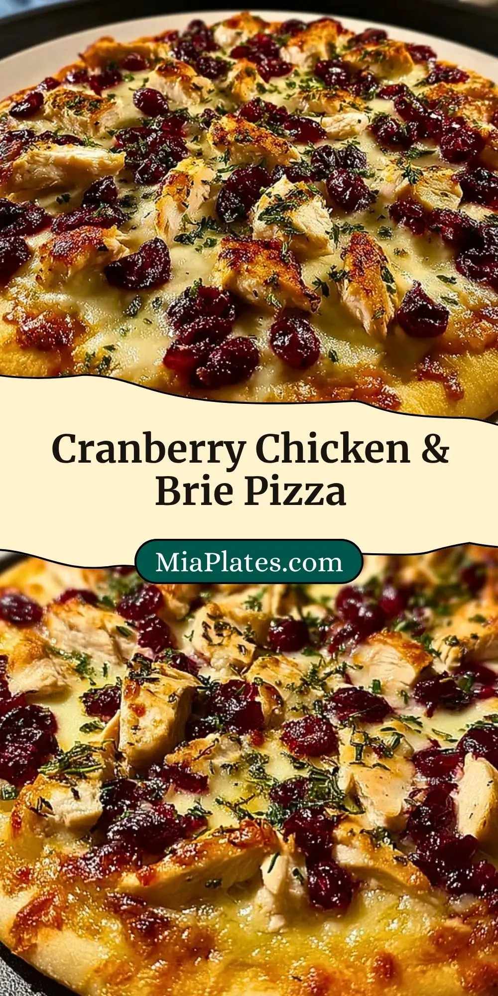 Cranberry Chicken & Brie Pizza Pin 2