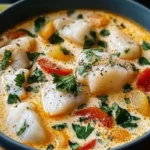 Creamy Coconut White Fish Stew