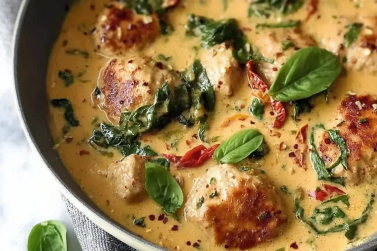 Creamy Dairy Free Marry Me Chicken Soup