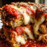 Crispy Baked Eggplant Parmesan