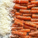 Crispy Parmesan Roasted Carrots