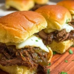 Crockpot Pot Roast Sliders