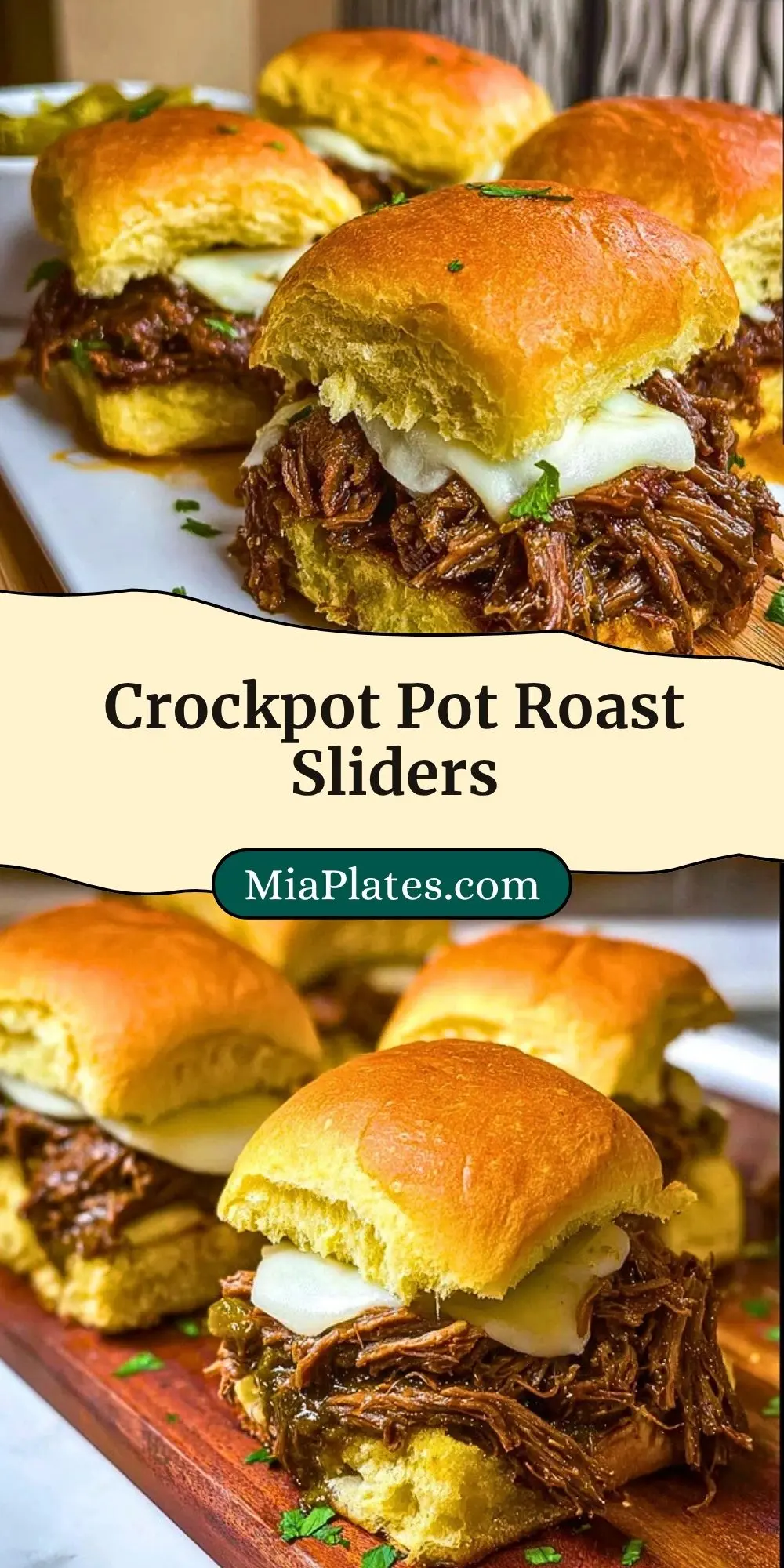 Crockpot Pot Roast Sliders (3)