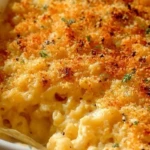 Crunchy Baked Mac and Cheese